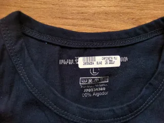 Camiseta Camino de Santiago Azul