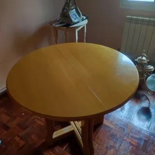 Mesa extensible comedor madera
