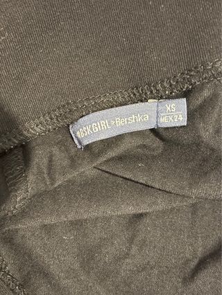 Gonna a ruota Bershka nera - XS