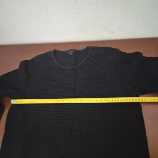 Sudadera COS Negra Texturizada