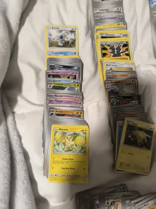 Lote bulk +200 cartas pokemon ORIGINALES INGLÉS