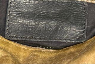 Borsa Gaetano Fazio pelle verde oliva