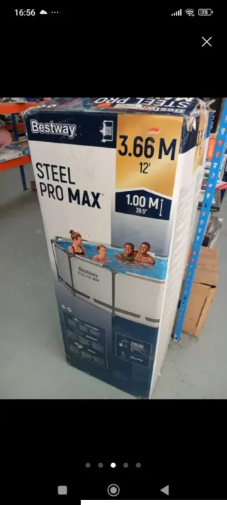 Piscina Desmontable Bestway Steel Pro MAX