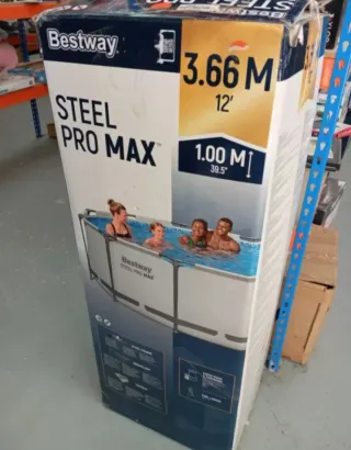 Piscina Desmontable Bestway Steel Pro MAX