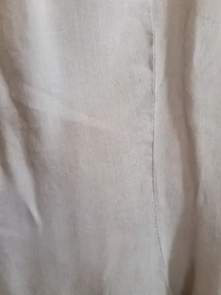 Vestido camisero lila con bordado