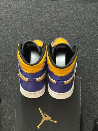 Nike Jordan 1 Mid Lakers 46