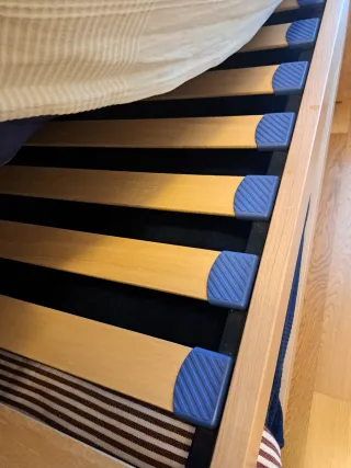 Cama nido de madera con cajones