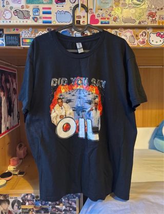 t-shirt dark humor Obama & Biden x Oil