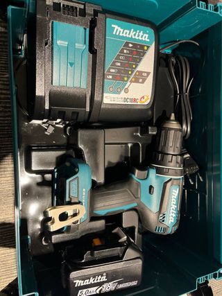 Taladro atornillador de impacto Makita DHP485RTJ