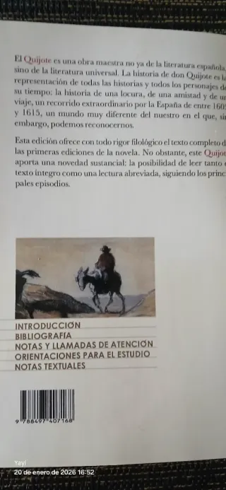 Don Quijote de la Mancha I - II [2 Vols.] (Cast...