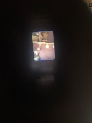 Camara intax mini 12 en azul pastel casi sin uso