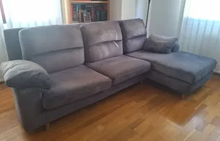 Sofá chaise longue de 3 plazas