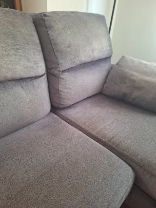 Sofá chaise longue de 3 plazas