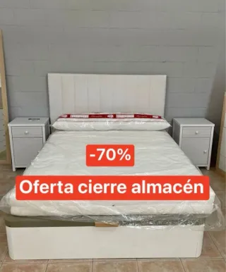 Canapé y colchón -70% Cierre Almacén