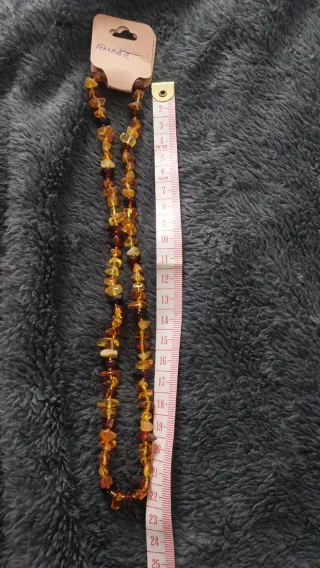 Collar Ámbar Piedra Natural