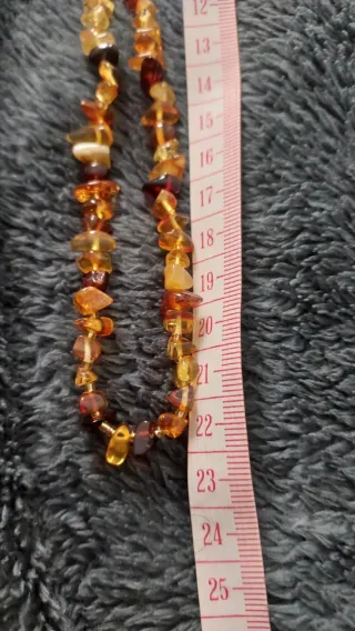 Collar Ámbar Piedra Natural