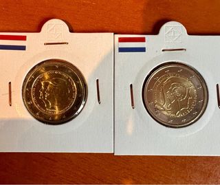 Monete commemorative dei Paesi Bassi, tutte