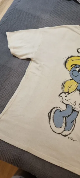 Camiseta the Smurfs. Pitufina