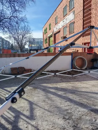 Carpa Gazebo Plegable 3.6x3.6m con Laterales