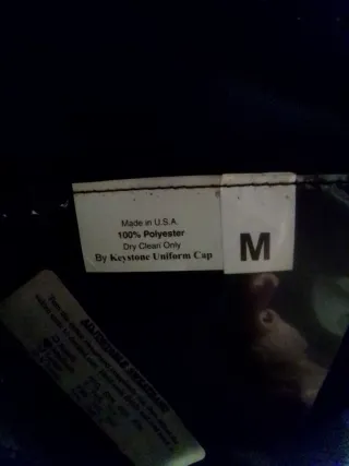 Gorra Policía Americana Auténtica