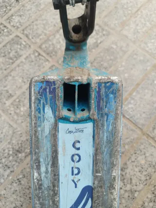 Tabla Scooter Camuflaje Azul