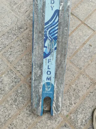 Tabla Scooter Camuflaje Azul