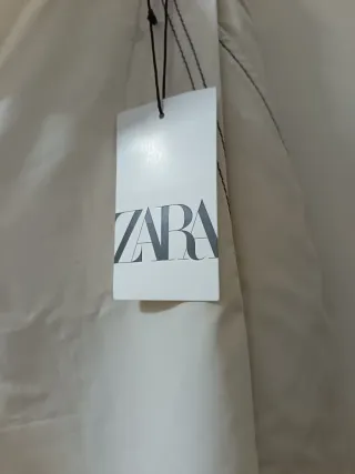 Pantalón ZARA beige