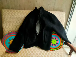 Chaquetón Adolfo Dominguez Caballero Negro