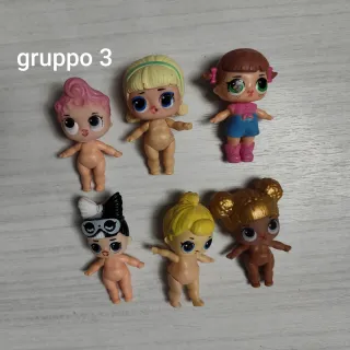 LQL Surprise mini, set 6 bambole. Cm 4.