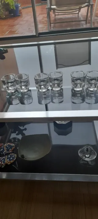 Candelabros de cristal macizo juvenil