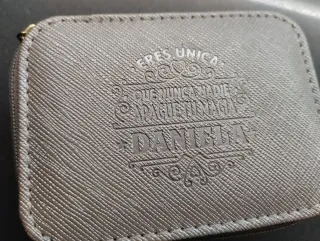 Joyero personalizado Daniela beige