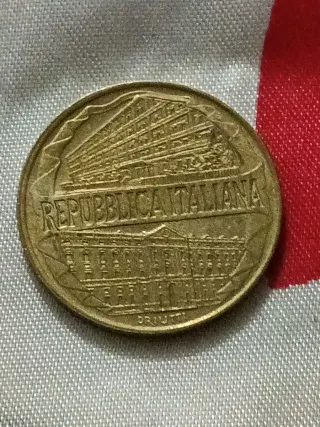 Moneta L.200 Accademia Guardia Finanza 1996