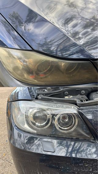 PULIDO RESTAURACION DE FAROS DE COCHE Y MOTO