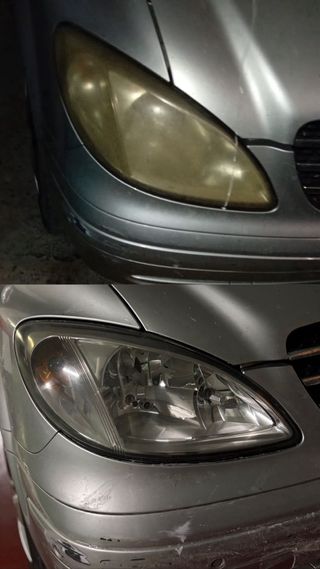PULIDO RESTAURACION DE FAROS DE COCHE Y MOTO