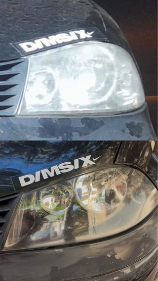 PULIDO RESTAURACION DE FAROS DE COCHE Y MOTO