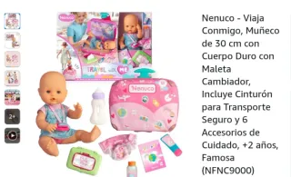 Nenuco Travel with Me Maleta Muñeca