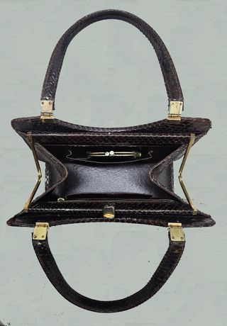 Bolso Vintage Piel Serpiente