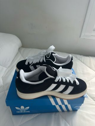 Adidas Campus Negras y Blancas Originales