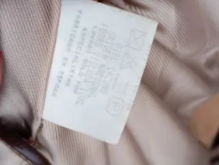 Abrigo ante vintage largo