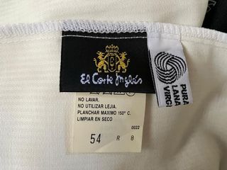 Esmoquin Hombre. Negro. Pura Lana Virgen. ECI.