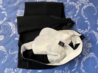 Esmoquin Hombre. Negro. Pura Lana Virgen. ECI.