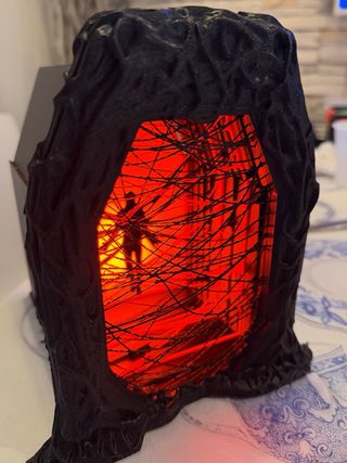 Lampada Stranger Things a tema Vecna nel Sottosopr