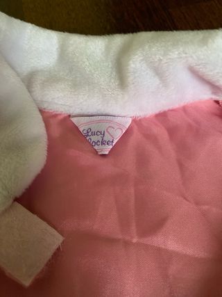 Capa rosa princesa 3 años Lucy locket loves