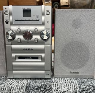 Minicadena Alba CD/Tape/Radio