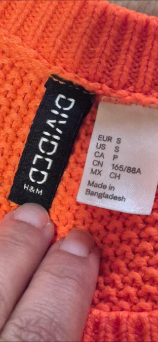 Jersey H&M Naranja