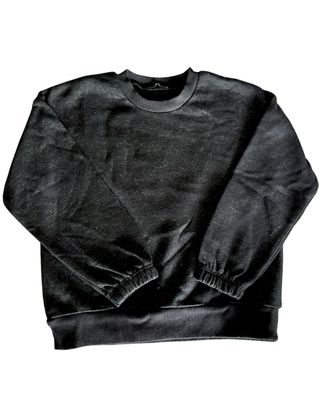 Tuta Tezenis bambina nera brillantini 5/6 anni