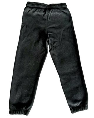 Tuta Tezenis bambina nera brillantini 5/6 anni