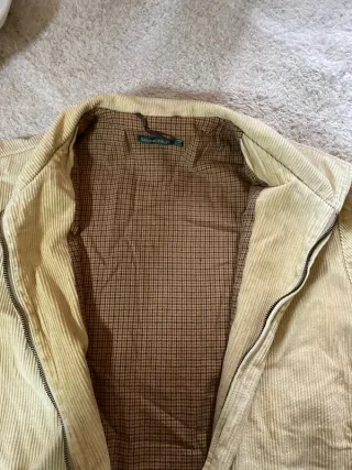 Chaqueta Harrington Pana Beige Retro Vintage L