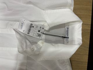 Camisa Stradivarius Blanca Talla M