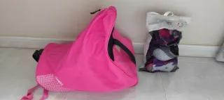 Patines en línea talla 32-35 + protectores